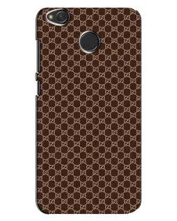 Чехол для Xiaomi Redmi 4X с картинкой «Gucci — шоколадная сетка»