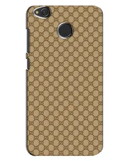 Чехол для Xiaomi Redmi 4X с картинкой «Gucci — классический беж»