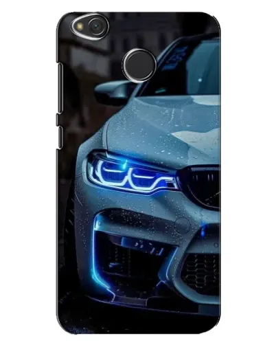 Чохол для Xiaomi Redmi 4X з картинкою «Погляд BMW з синіми фарами» Чохол для Xiaomi Redmi 4X з картинкою «Погляд BMW з синіми фарами»