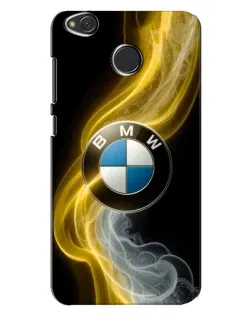 Чохол для Xiaomi Redmi 4X з картинкою «Золотистий дим BMW»
