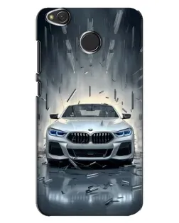 Чохол для Xiaomi Redmi 4X з картинкою «BMW у світлі фар»