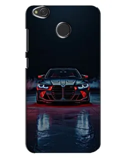 Чохол для Xiaomi Redmi 4X з картинкою «BMW на мокрій дорозі»