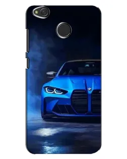 Чохол для Xiaomi Redmi 4X з картинкою «Блакитна BMW M4»