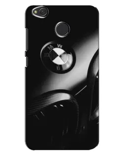 Чохол для Xiaomi Redmi 4X з картинкою «Емблема BMW — макро»