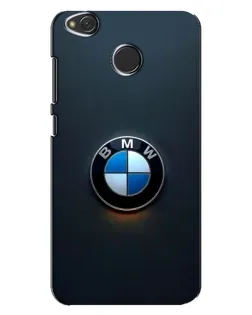 Чохол для Xiaomi Redmi 4X з картинкою «Логотип BMW — мінімалізм»