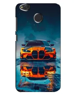 Чехол для Xiaomi Redmi 4X с картинкой «BMW — золотая эмблема»
