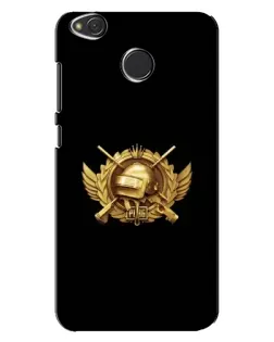 Чохол для Xiaomi Redmi 4X з картинкою «PUBG — помаранчевий градієнт»