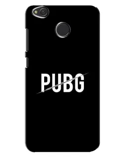 Чехол для Xiaomi Redmi 4X с картинкой «PUBG — белый логотип»