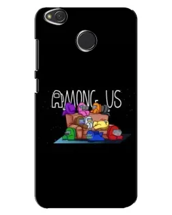 Чохол для Xiaomi Redmi 4X з картинкою «Логотип Among Us»