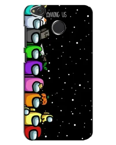 Чехол для Xiaomi Redmi 4X с картинкой «Команда Among Us»