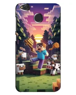 Чохол для Xiaomi Redmi 4X з картинкою «Стів на фермі»
