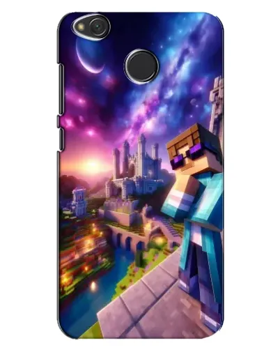 Чехол для Xiaomi Redmi 4X с картинкой «Стив и космос»