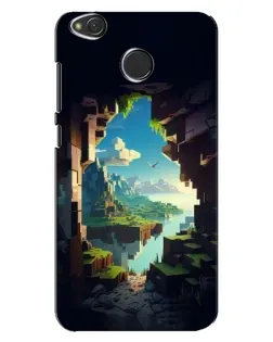 Чехол для Xiaomi Redmi 4X с картинкой «Вид из пещеры»