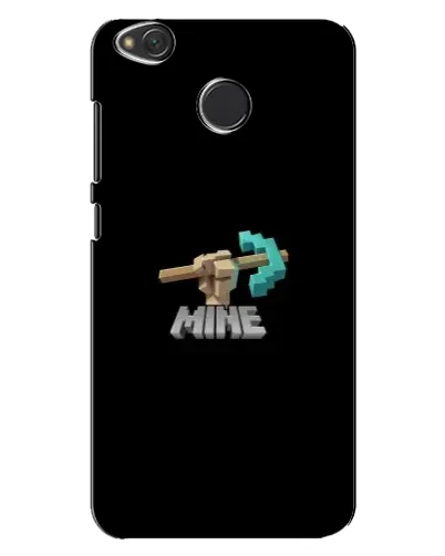 Чехол для Xiaomi Redmi 4X с картинкой «Алмазная кирка»