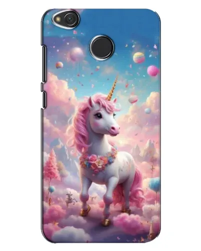 Чехол для Xiaomi Redmi 4X с картинкой «Единорог среди облаков»