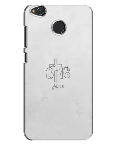 Чехол для Xiaomi Redmi 4X с картинкой «Иоанна 3:16 Крест»