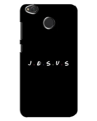 Чехол для Xiaomi Redmi 4X с картинкой «Точки веры J.E.S.U.S.»