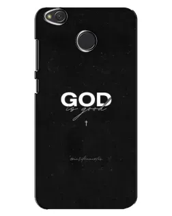 Чехол для Xiaomi Redmi 4X с картинкой «GOD — Бог над всем»