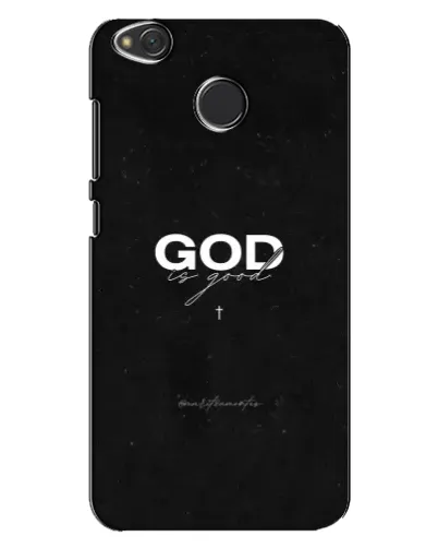 Чехол для Xiaomi Redmi 4X с картинкой «GOD — Бог над всем»
