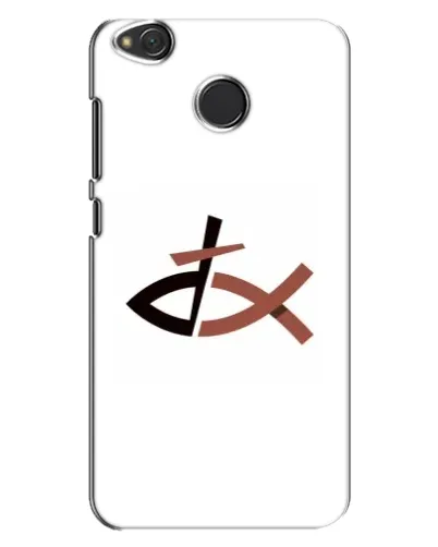 Чехол для Xiaomi Redmi 4X с картинкой «Рыба и крест»