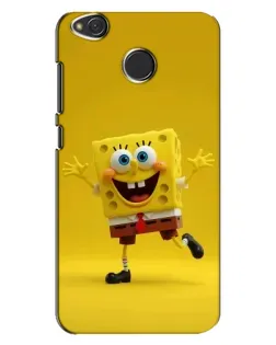 Чехол для Xiaomi Redmi 4X с картинкой «Позитивный Губка Боб»