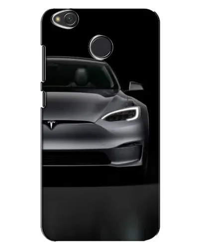 Чохол для Xiaomi Redmi 4X з картинкою «Tesla Model S Look»