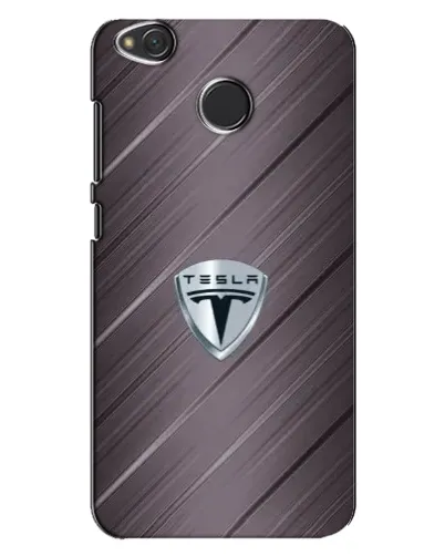 Чохол для Xiaomi Redmi 4X з картинкою «Металева текстура Tesla»