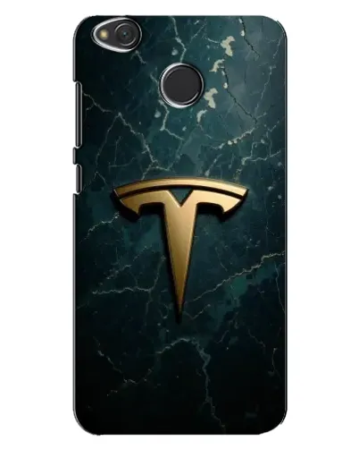 Чохол для Xiaomi Redmi 4X з картинкою «Мармурова Tesla Gold»