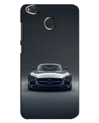 Чехол для Xiaomi Redmi 4X с картинкой «Mercedes на черном»