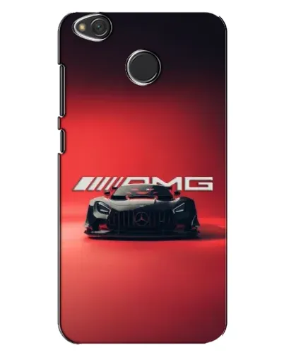 Чехол для Xiaomi Redmi 4X с картинкой «Mercedes AMG — красная линия»