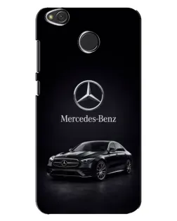 Чехол для Xiaomi Redmi 4X с картинкой «Mercedes — решетка радиатора»
