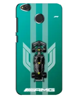 Чехол для Xiaomi Redmi 4X с картинкой «Mercedes AMG Petronas»