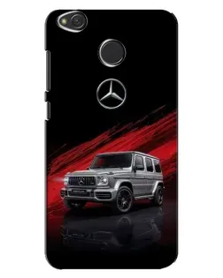 Чехол для Xiaomi Redmi 4X с картинкой «Mercedes G-Class красный»