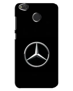 Чехол для Xiaomi Redmi 4X с картинкой «Mercedes классический лого»