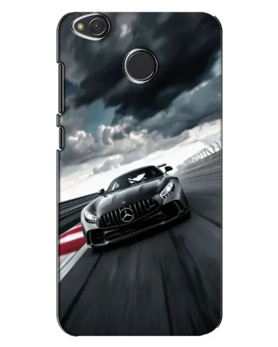 Чехол для Xiaomi Redmi 4X с картинкой «Гоночный Mercedes AMG»