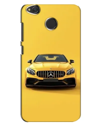 Чехол для Xiaomi Redmi 4X с картинкой «Желтый Mercedes GT»