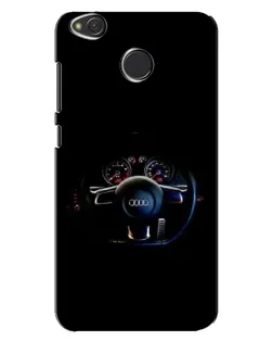 Чохол для Xiaomi Redmi 4X з картинкою «Салон Audi — кермо»