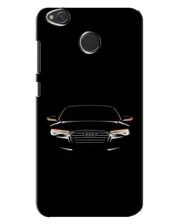 Чехол для Xiaomi Redmi 4X с картинкой «Audi — ночной контур»