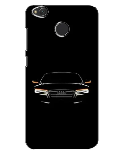 Чехол для Xiaomi Redmi 4X с картинкой «Audi — ночной контур»
