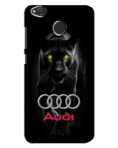 Чехол для Xiaomi Redmi 4X с картинкой «Пантера и Audi»