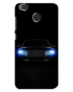 Чехол для Xiaomi Redmi 4X с картинкой «Audi в неоне»