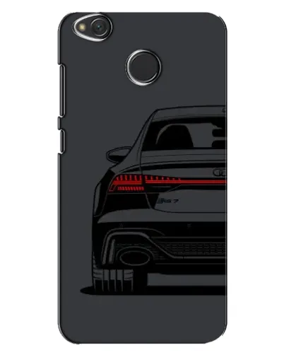 Чехол для Xiaomi Redmi 4X с картинкой «Задняя часть Audi — арт»