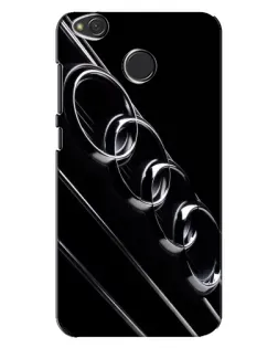 Чехол для Xiaomi Redmi 4X с картинкой «Audi — абстрактные кольца»