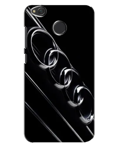 Чехол для Xiaomi Redmi 4X с картинкой «Audi — абстрактные кольца»