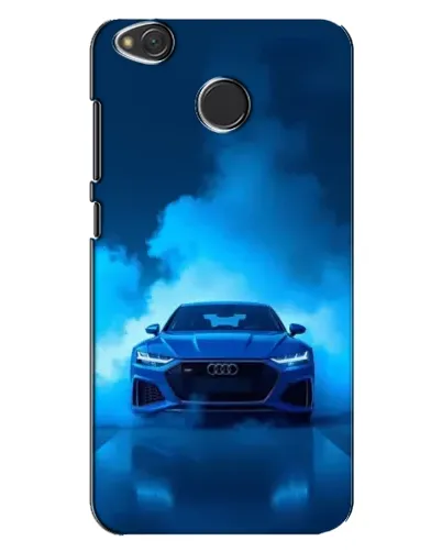 Чехол для Xiaomi Redmi 4X с картинкой «Audi — голубая энергия»