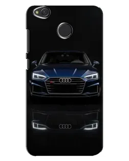 Чехол для Xiaomi Redmi 4X с картинкой «Audi — ночное отражение»