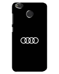 Чехол для Xiaomi Redmi 4X с картинкой «Audi White Logo»