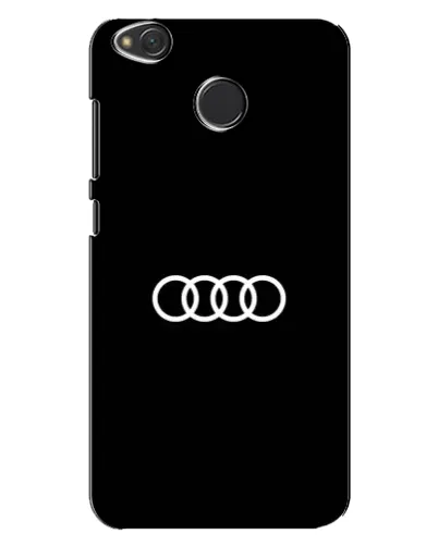 Чехол для Xiaomi Redmi 4X с картинкой «Audi White Logo»