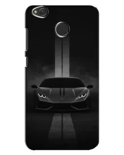 Чохол для Xiaomi Redmi 4X з картинкою «Lamborghini симетрія доріг»