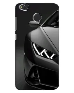 Чохол для Xiaomi Redmi 4X з картинкою «Lamborghini фари деталізація»